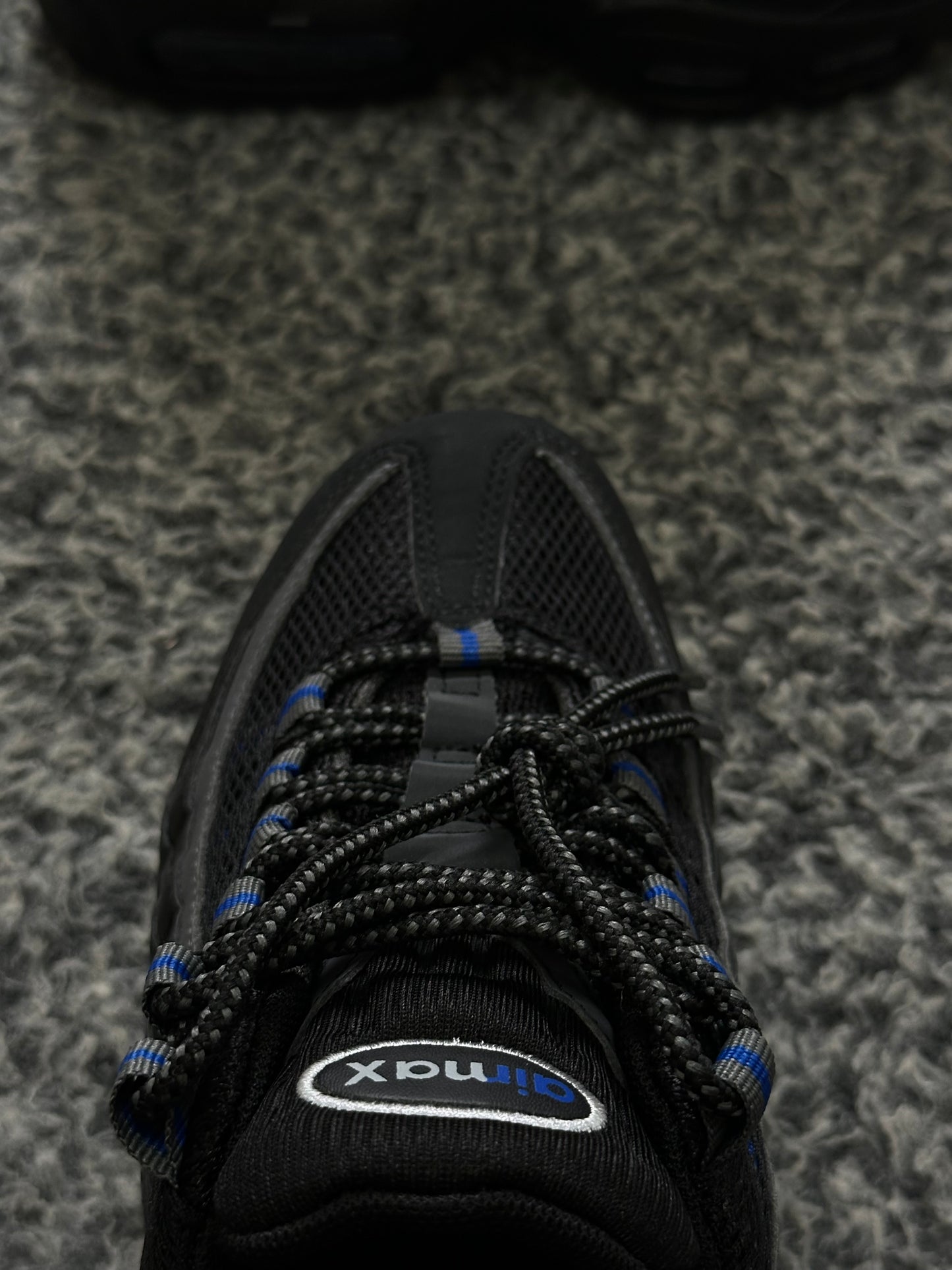 AIR MAX 95 BLACK BLUE ROYAL