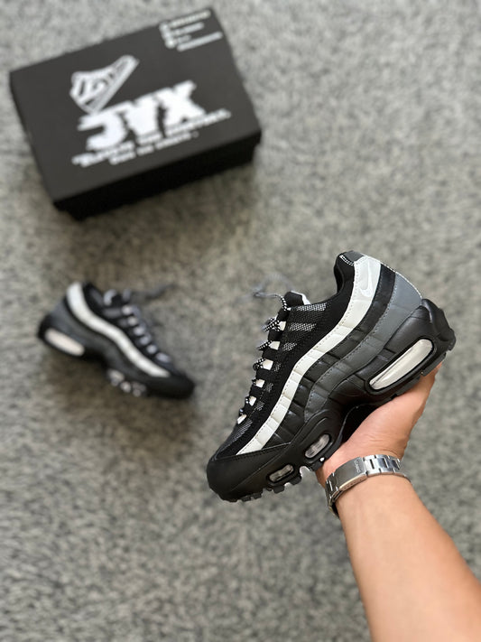 AIR MAX 95 BLACK GREY WHITE