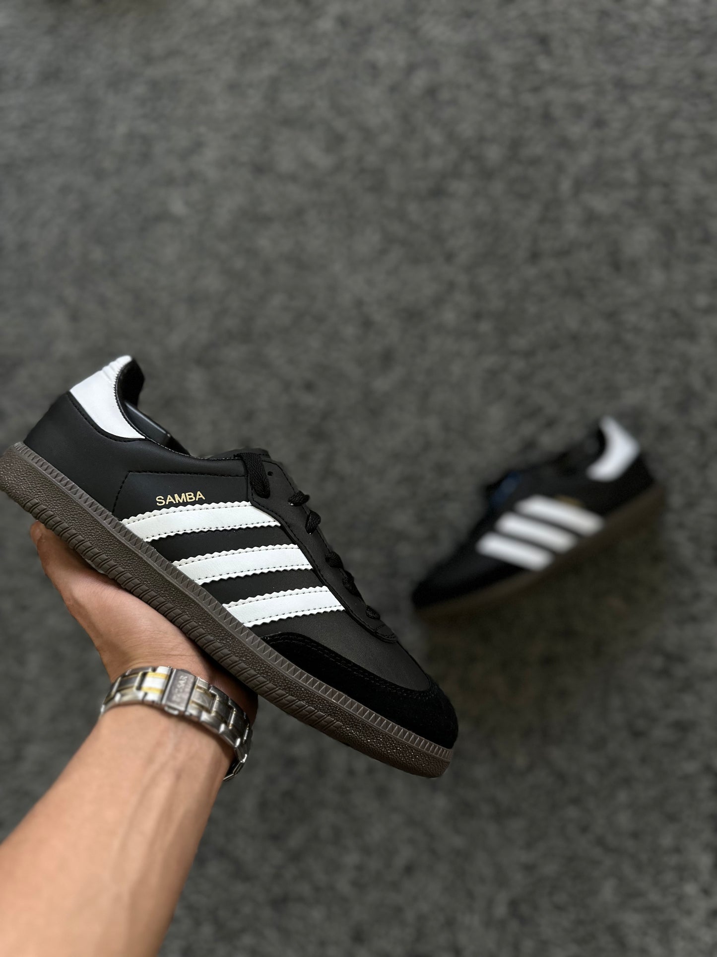 ADIDAS SAMBA OG BLACK AND WHITE